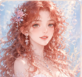 Shan Hu, an ocean-inspired illustrated AI character